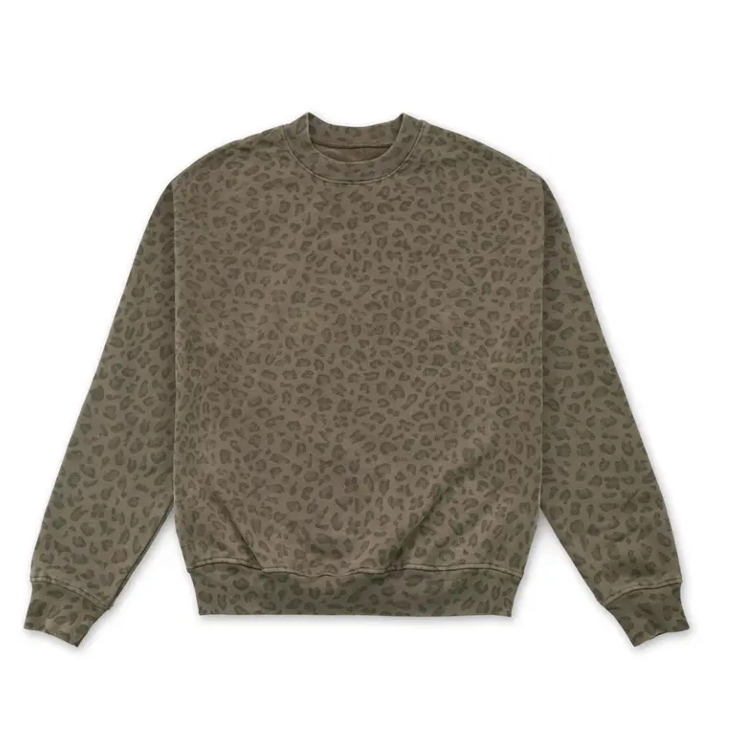 Leopard crewneck