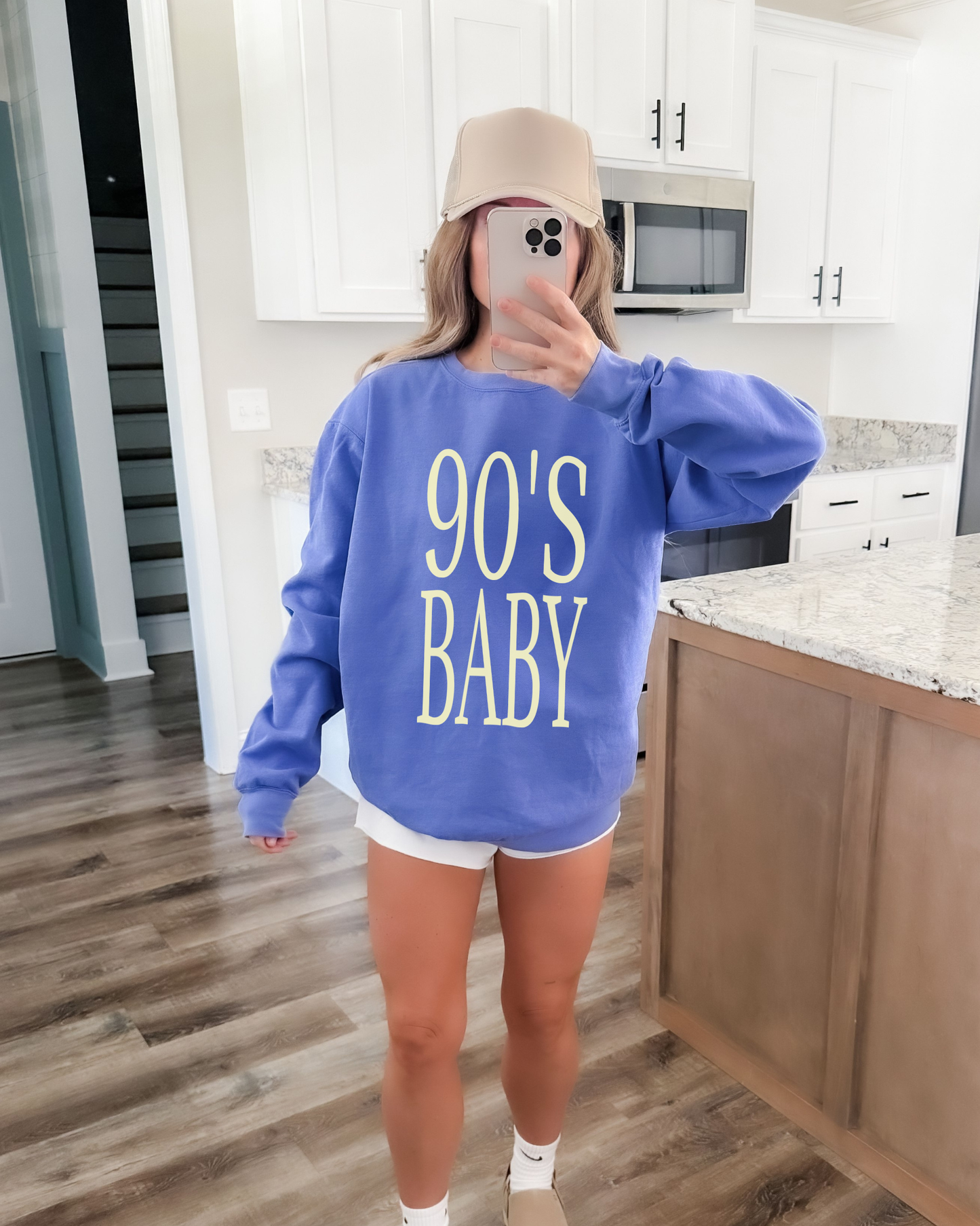 90's baby crewneck