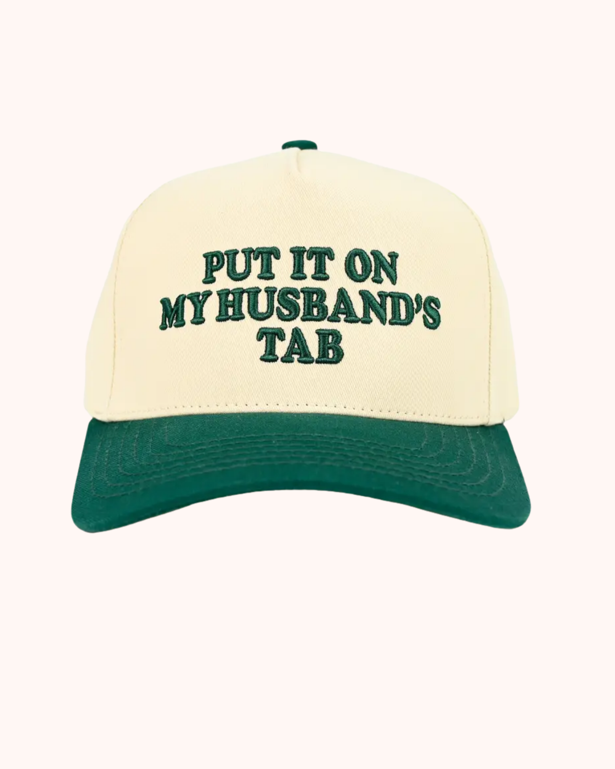 Husbands tab trucker hat