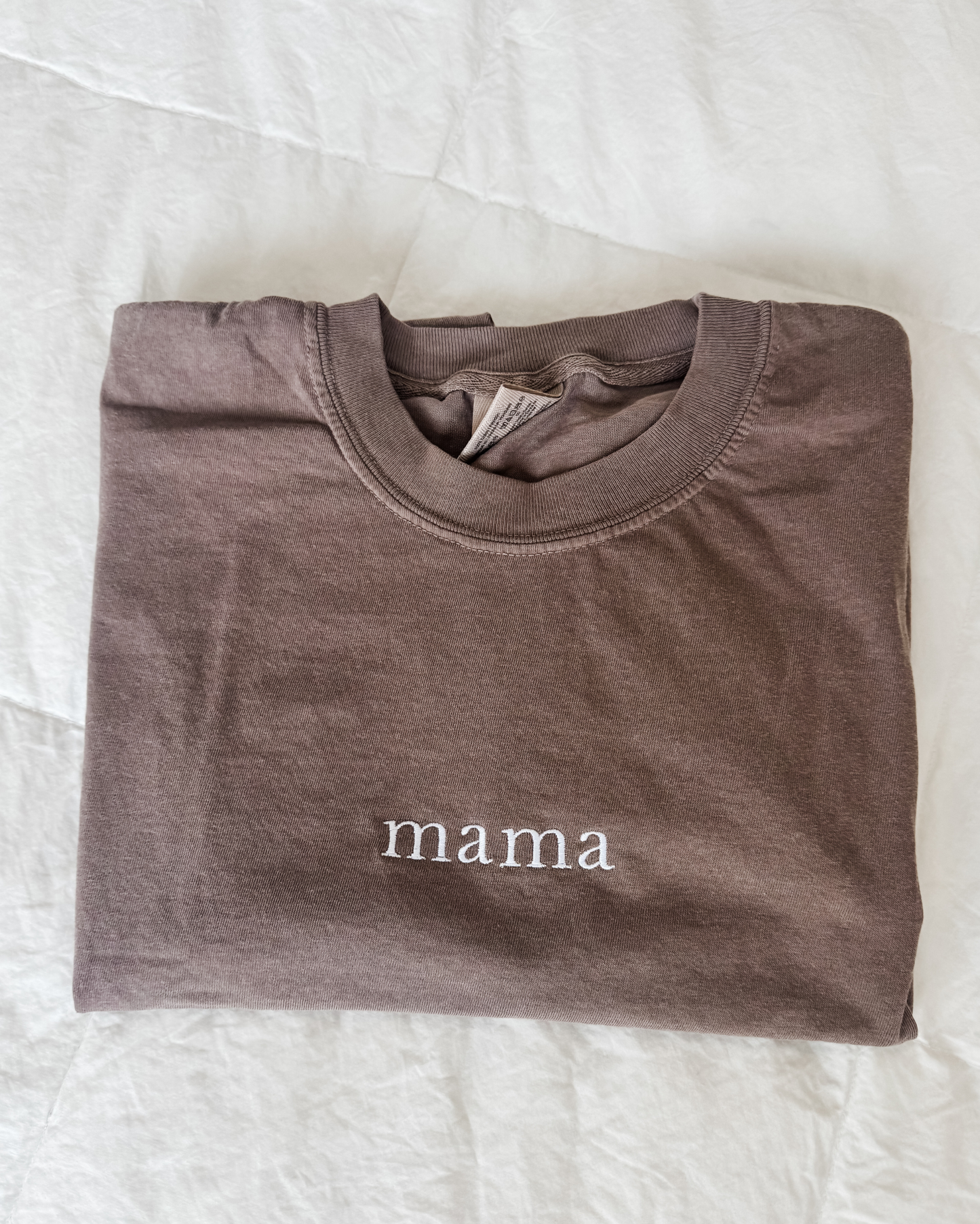 Embroidered Mama Tee