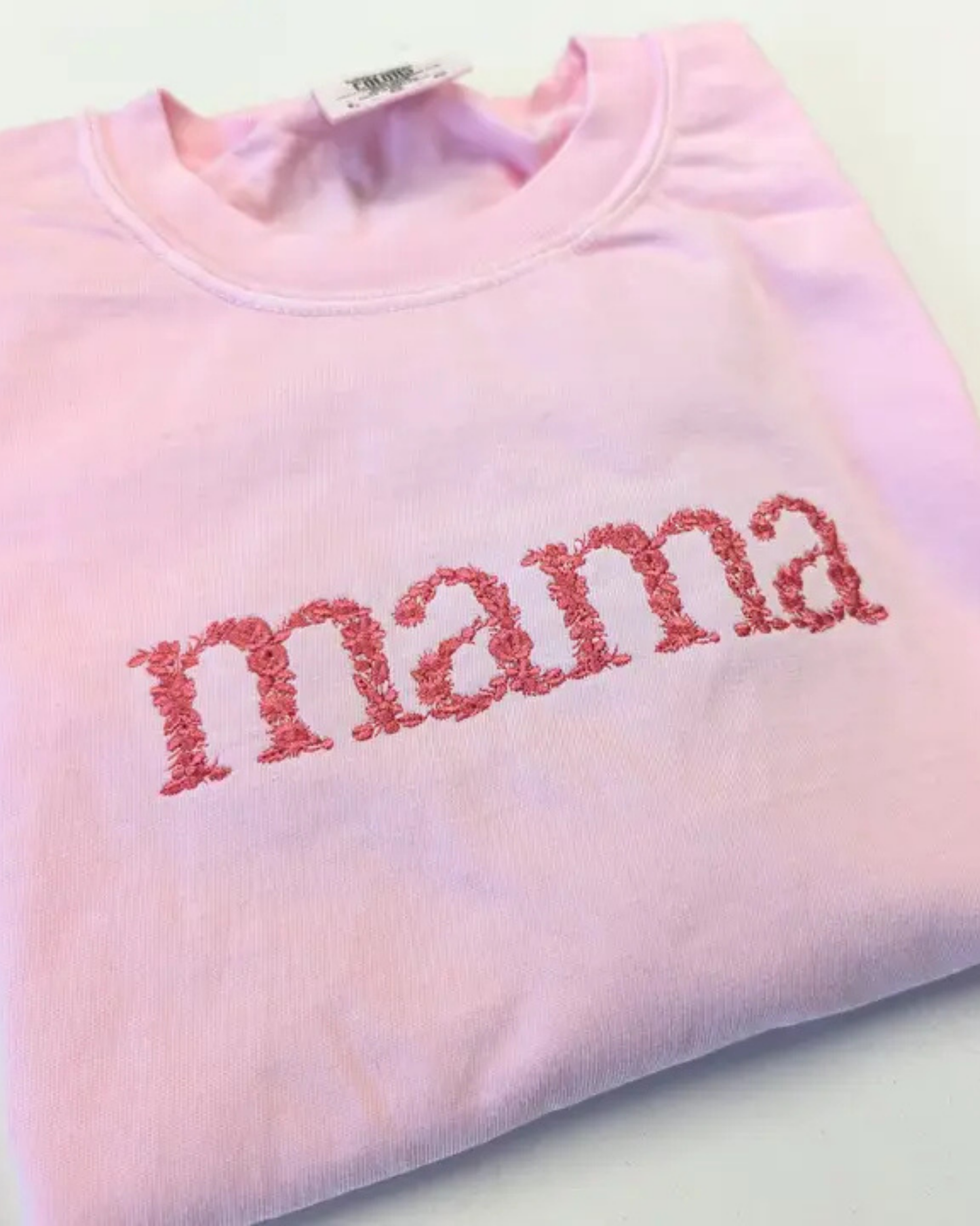 Embroidered Mama Tee