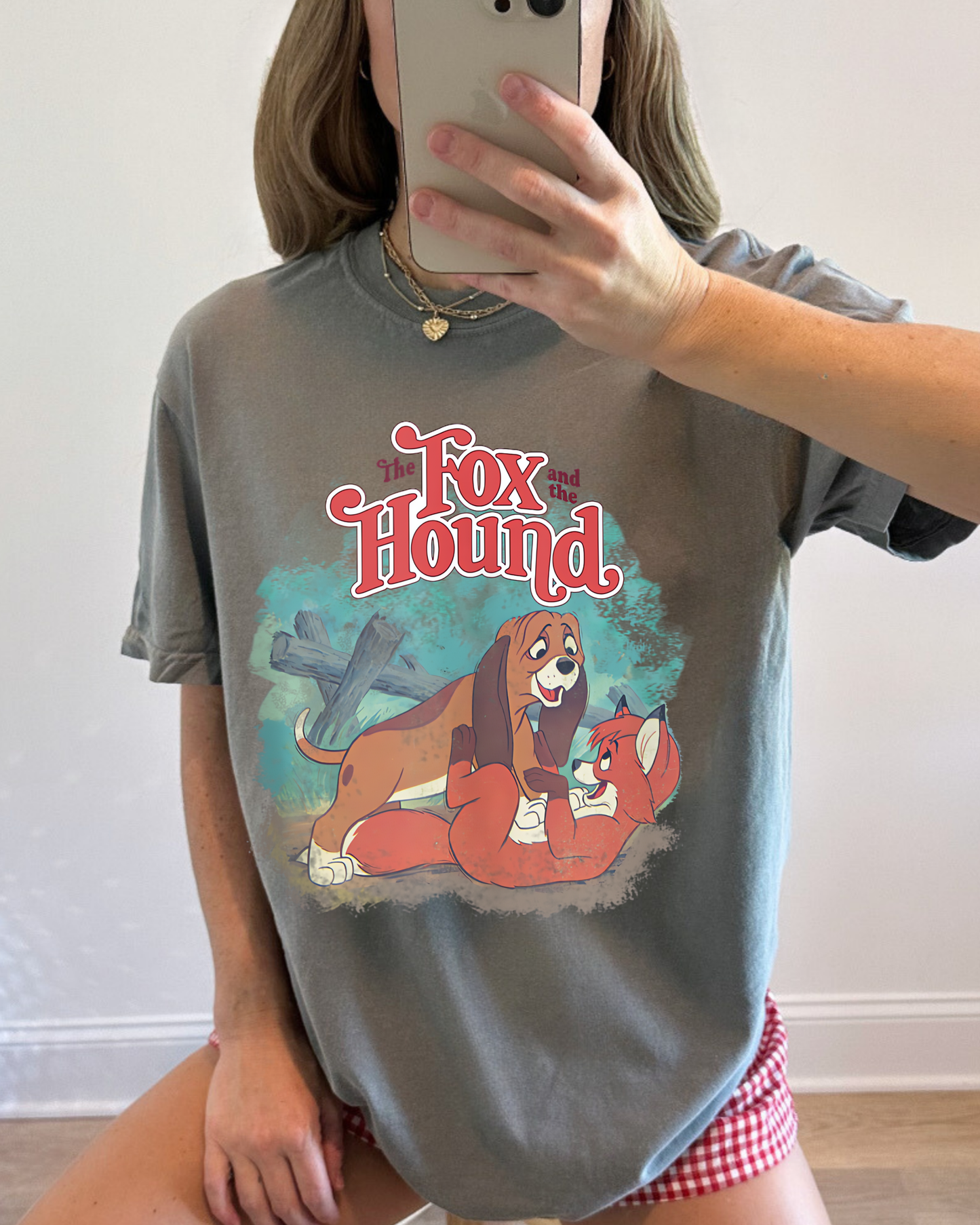 Vintage Fox and the Hound Tee