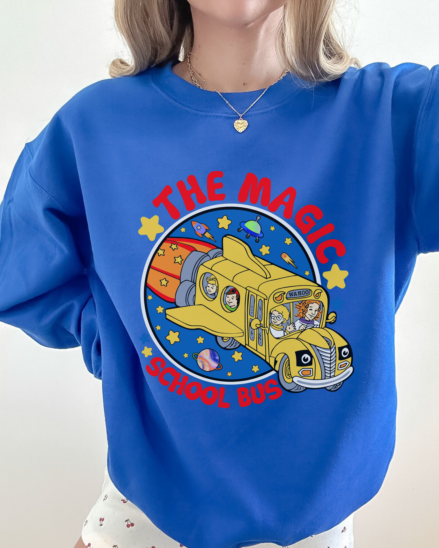 Vintage Magic School Bus Crew