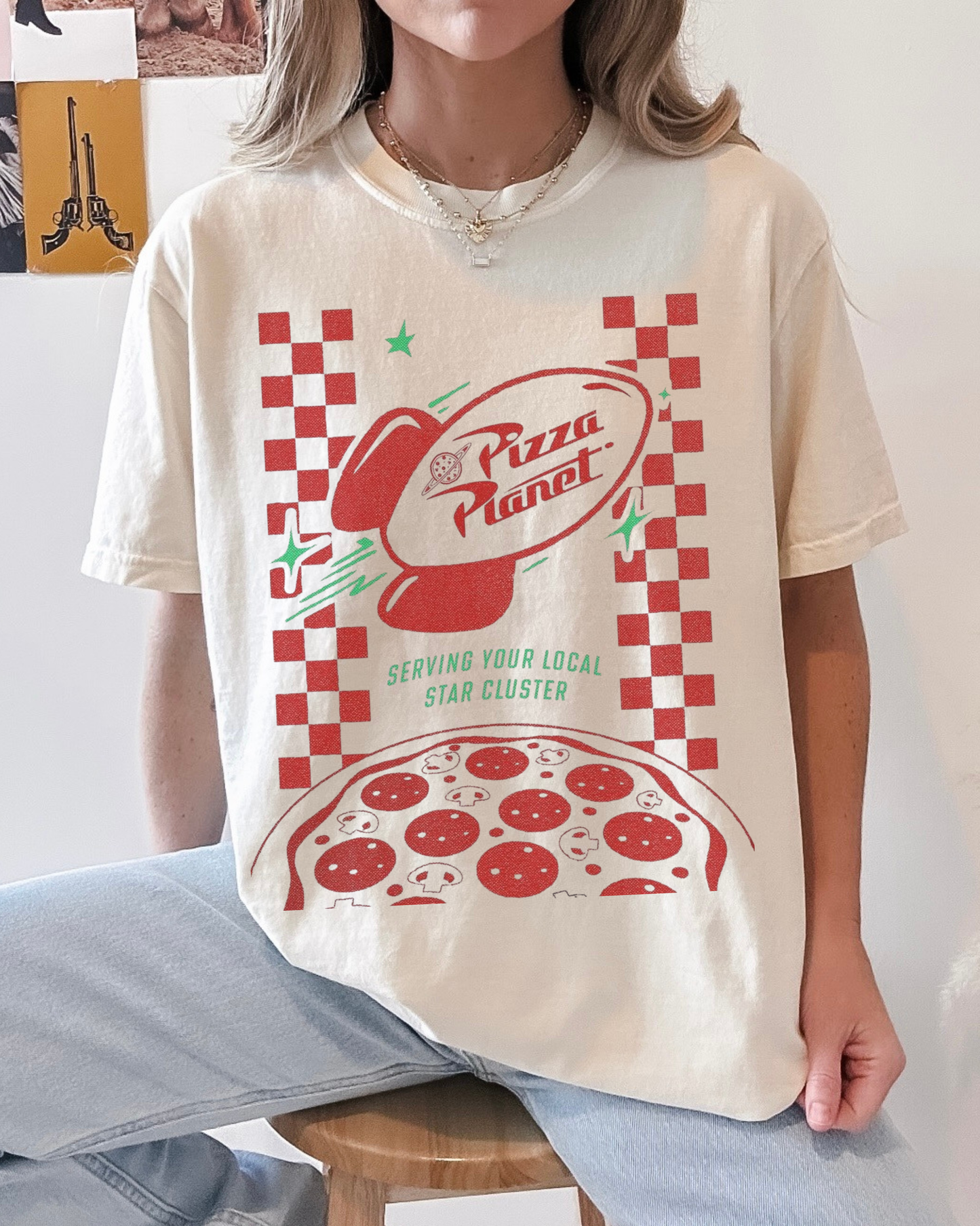 Retro Pizza Planet Tee