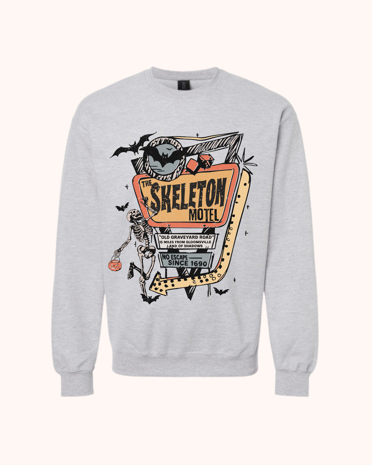 Skeleton motel crew