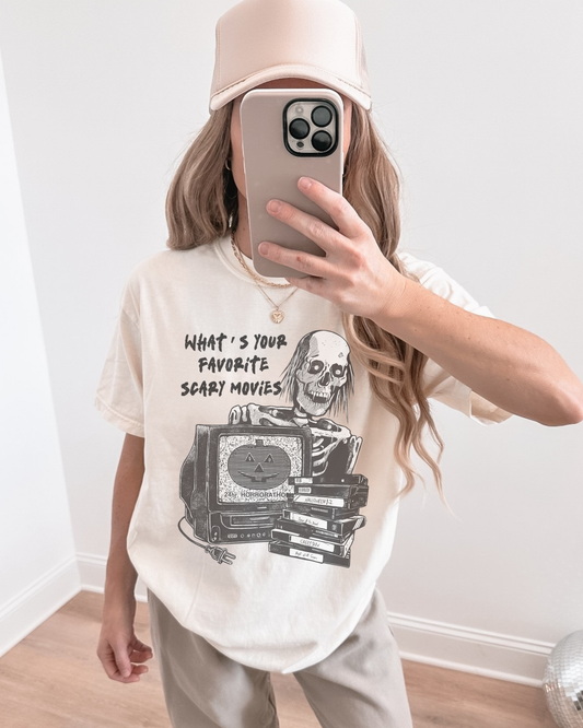 Scary Movies Tee