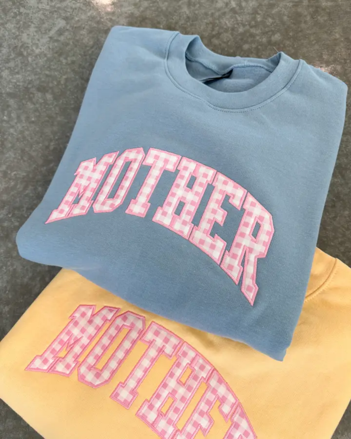 MOTHER embroidered crewneck
