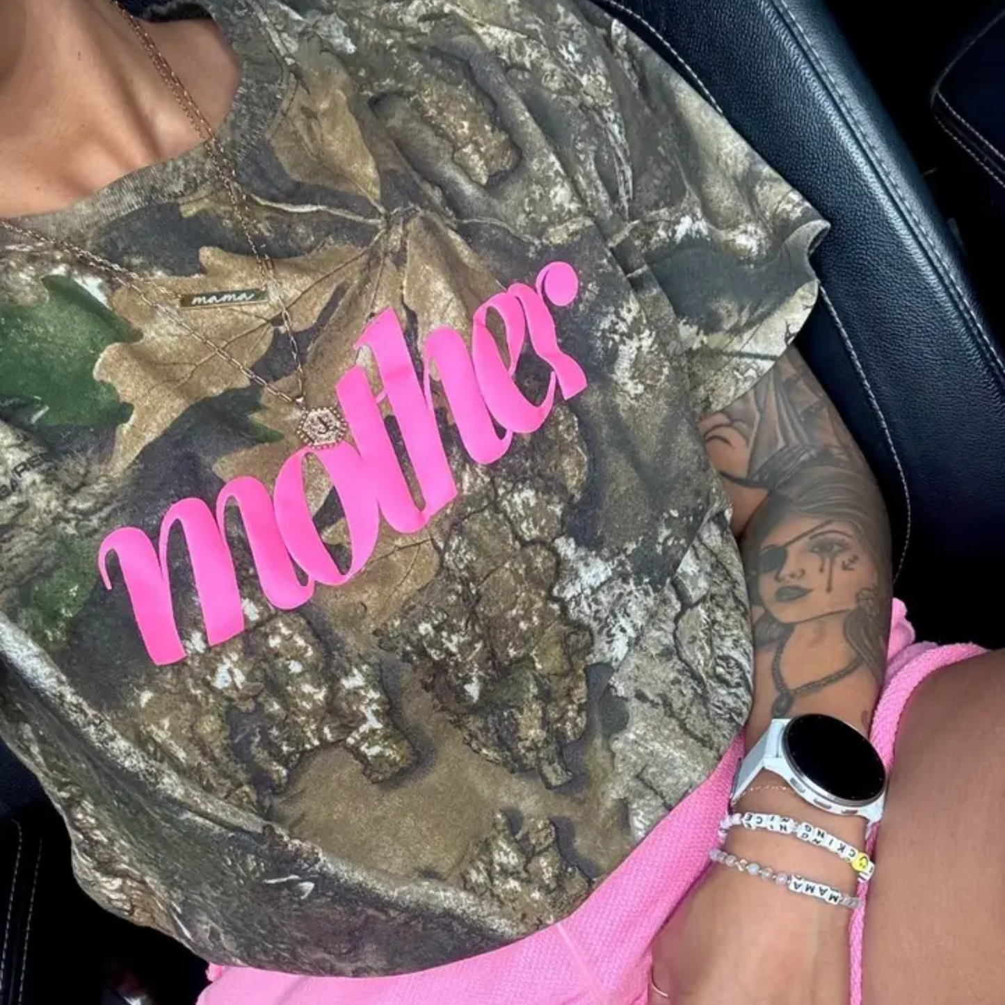 Mother camo tee