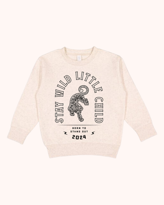 Stay wild KIDS sweater