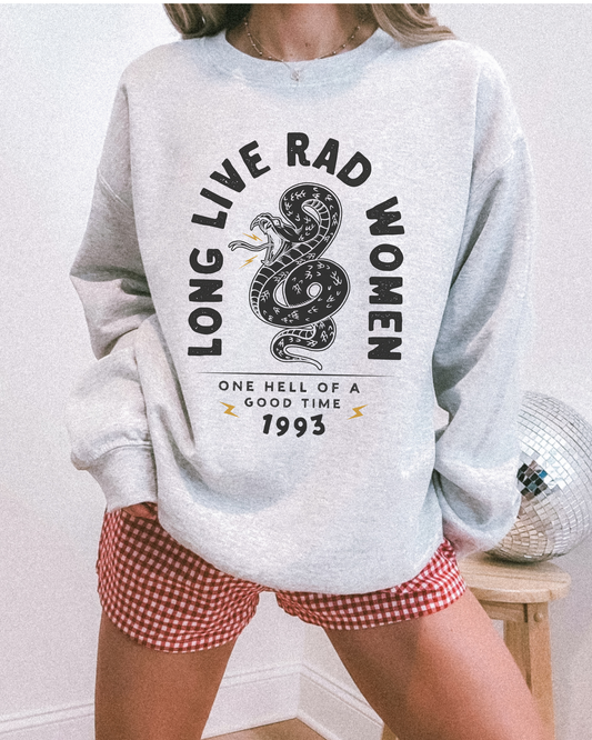 Long Live Rad Women Crew