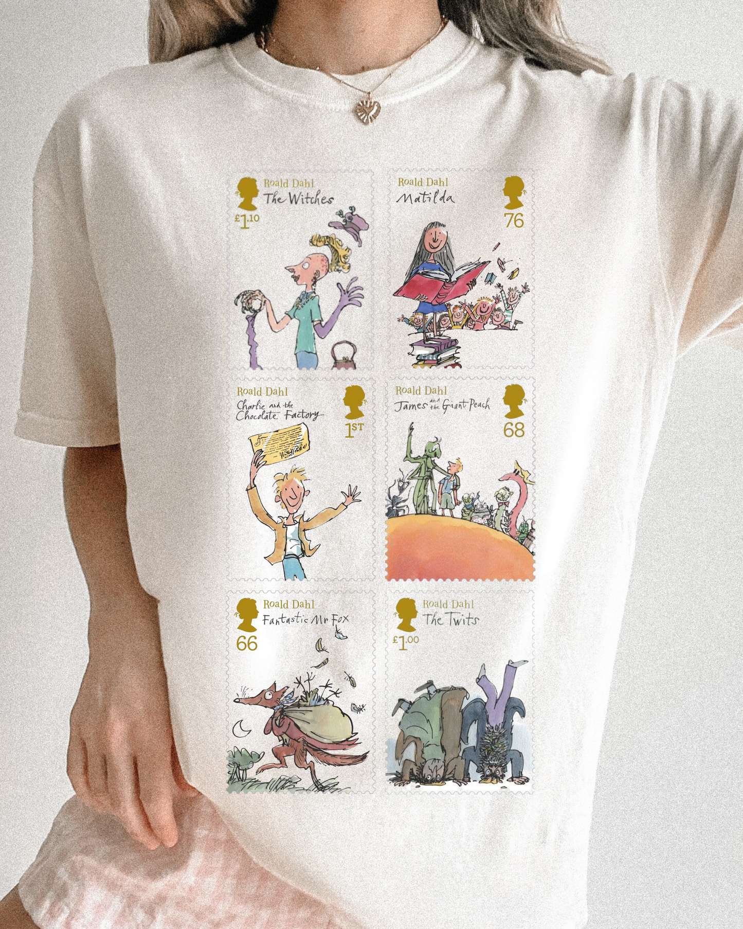 Retro Ronald Dahl Tee