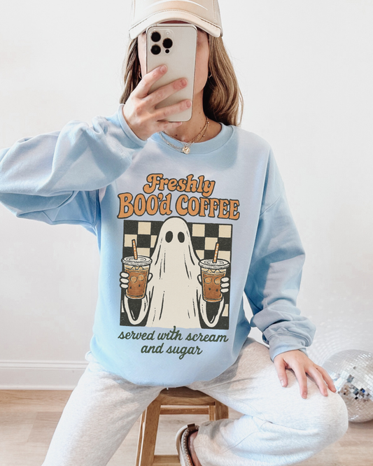 Boo'd Coffee Sweater