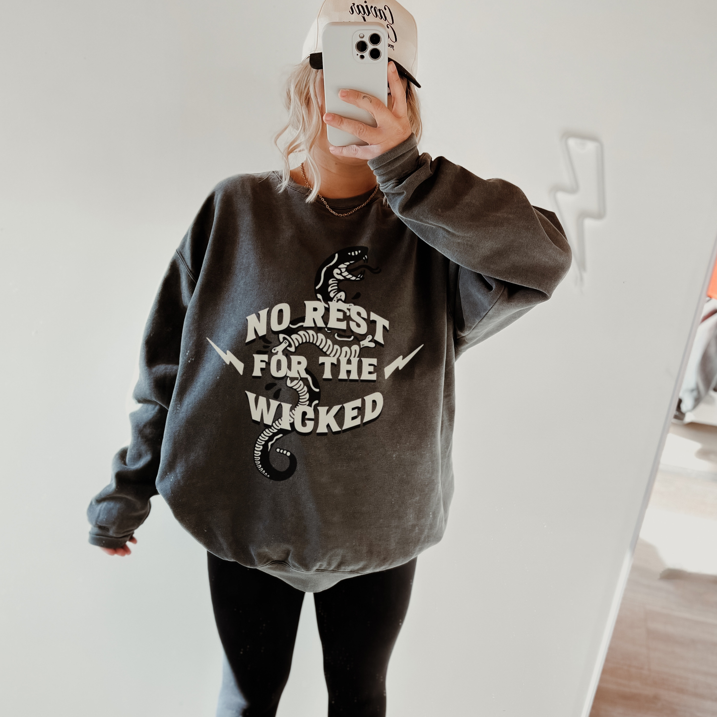 No rest crewneck