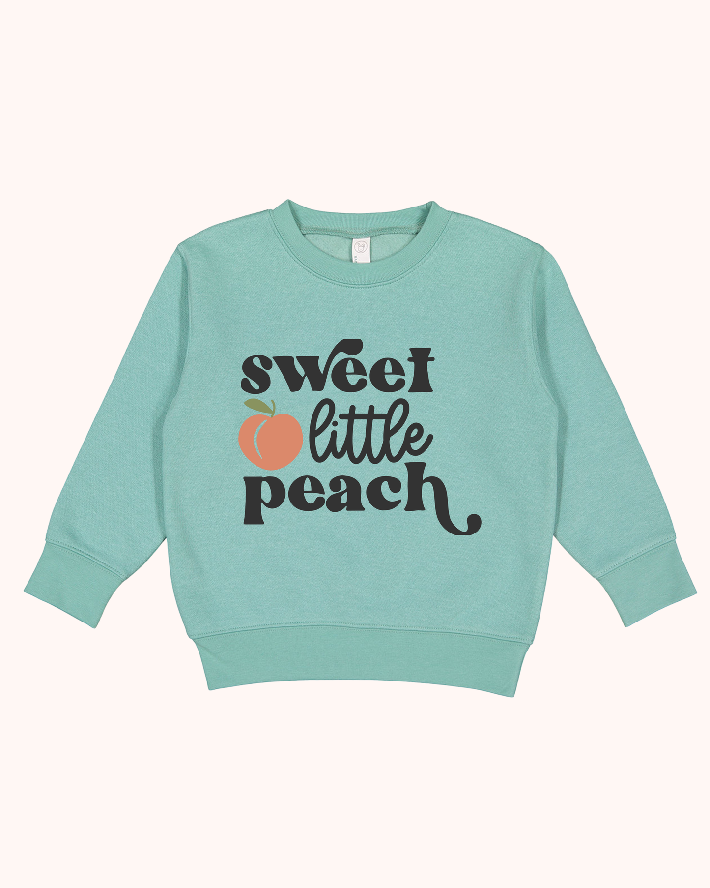 Sweet little peach KIDS sweater