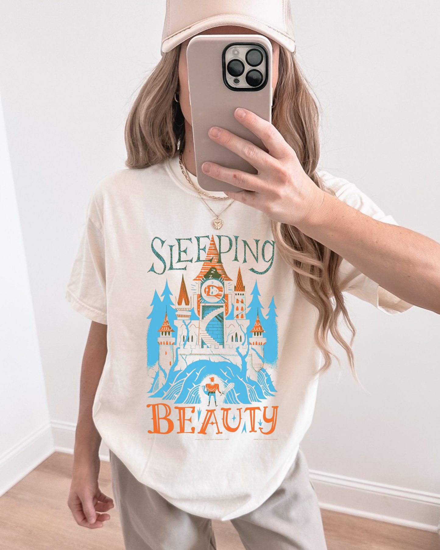 Retro Sleeping Beauty Tee