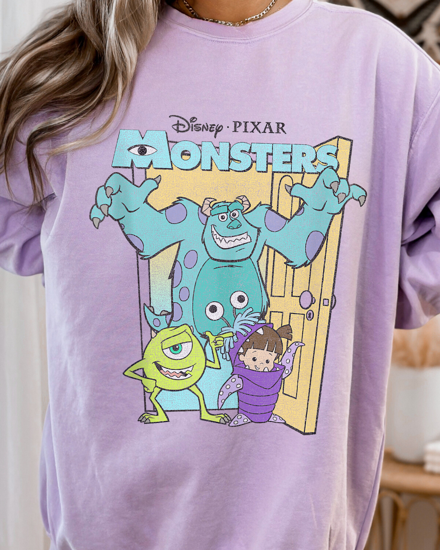 Vintage Monsters Inc Crew