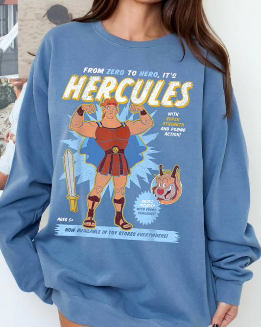 Vintage Hercules Hero Crew