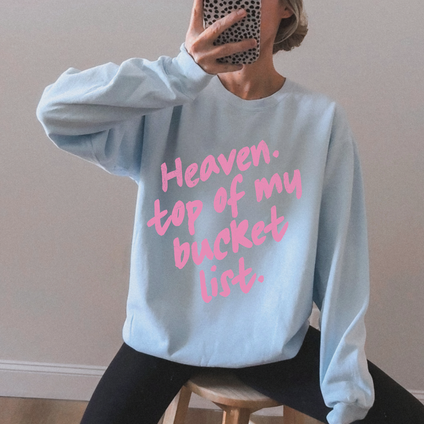 Bucket List Crewneck