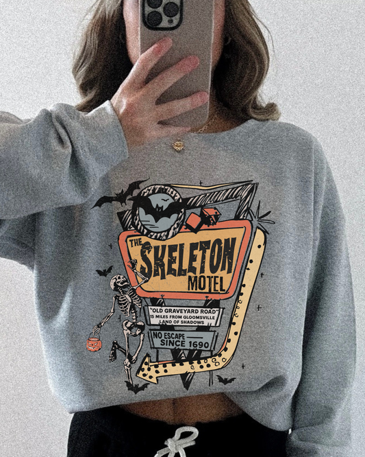 Skeleton Motel Sweater