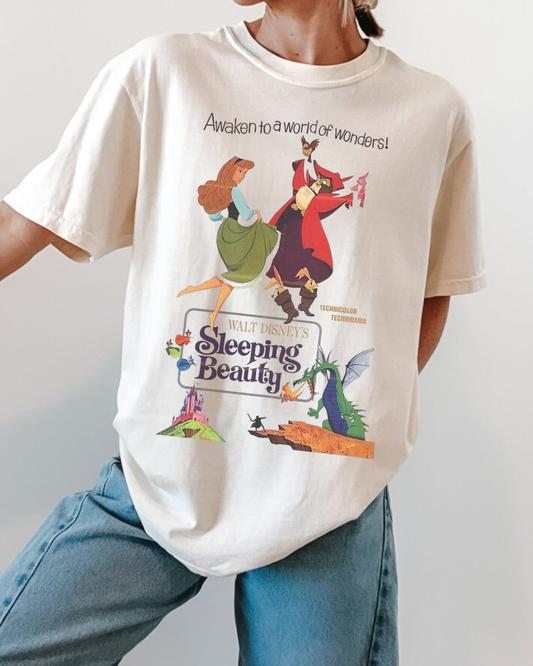 Retro Sleeping Beauty Tee