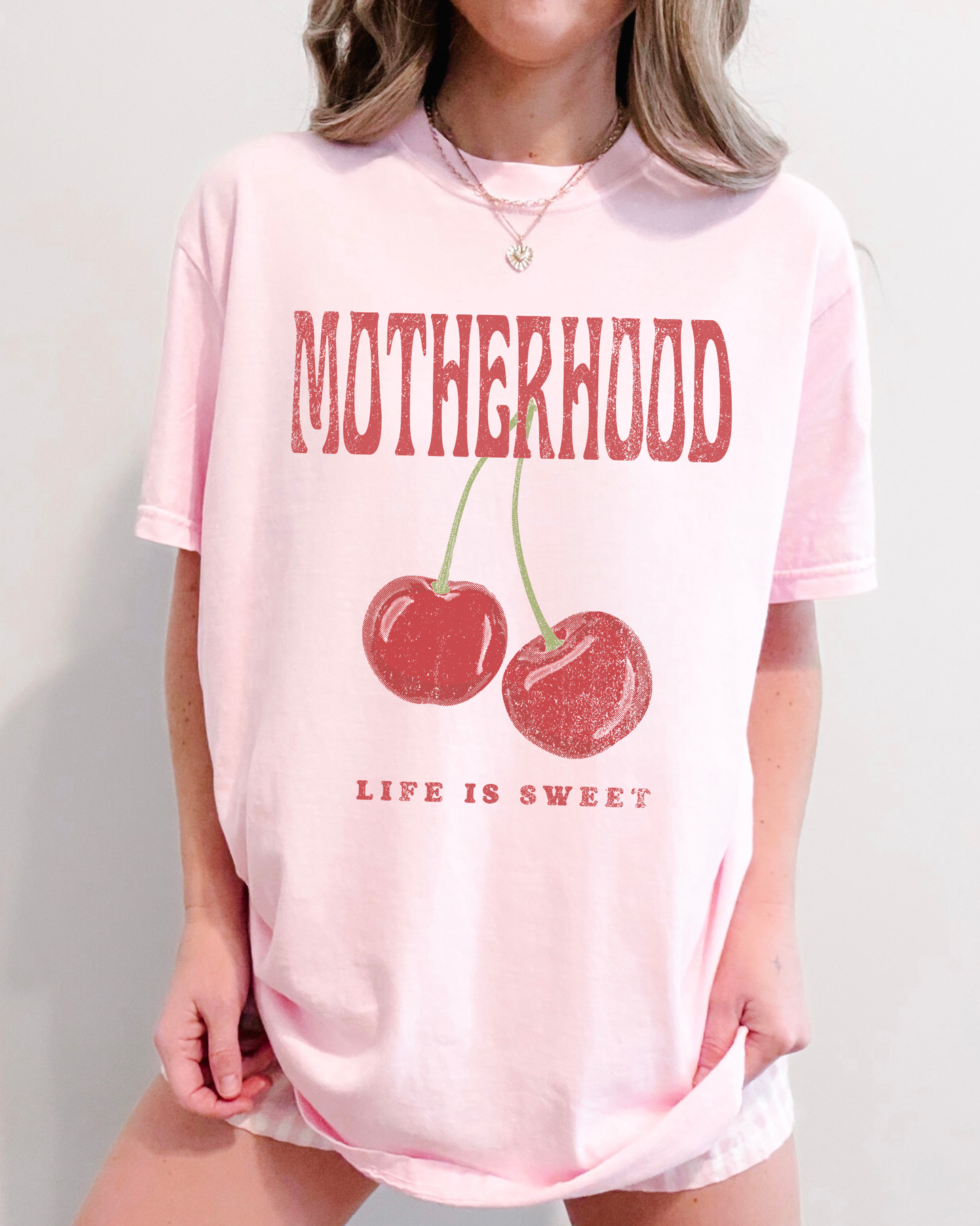 Motherhood cherry tee