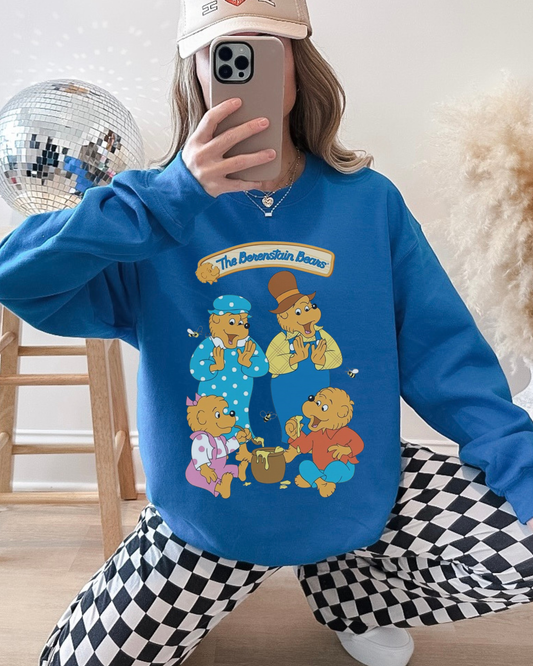 Retro Bernstain Bears Crew