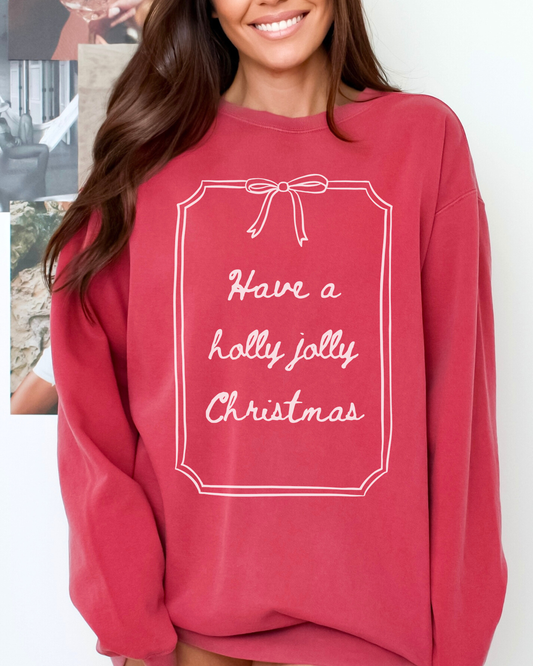 Holly Jolly crewneck