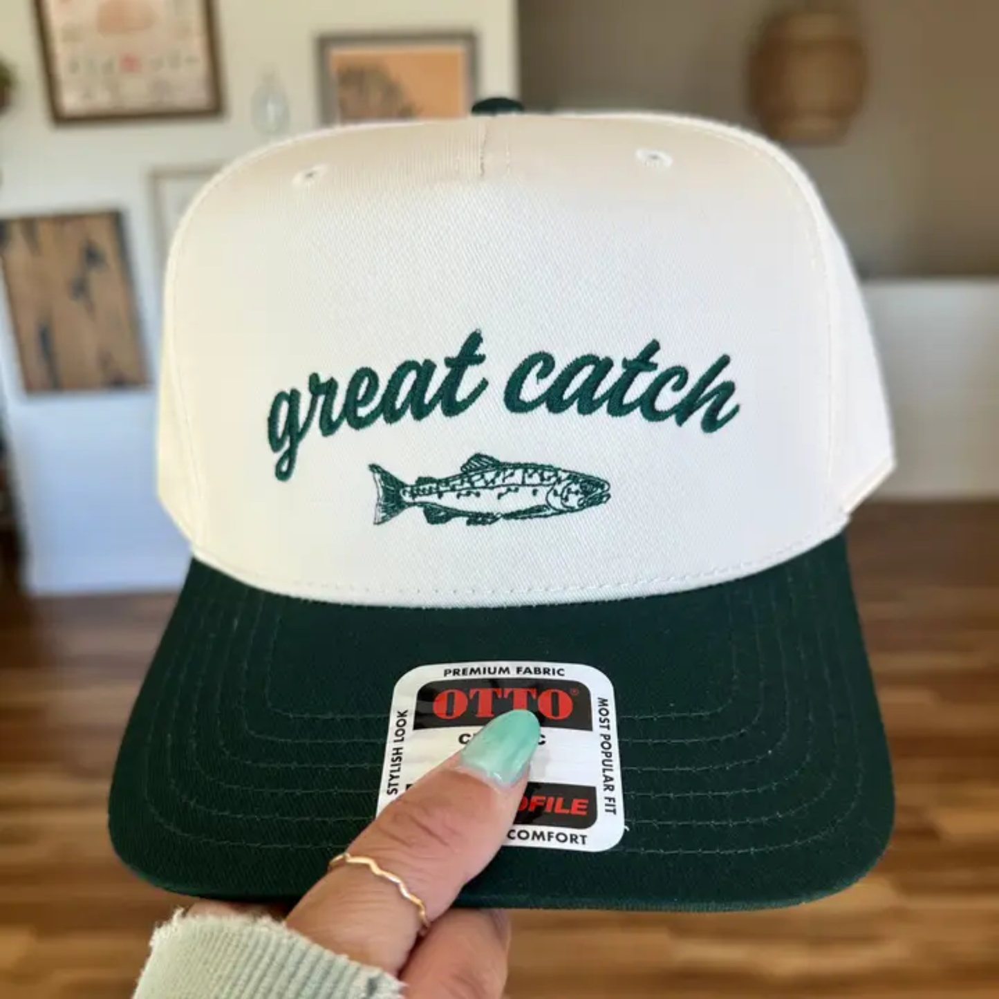 Great catch trucker hat