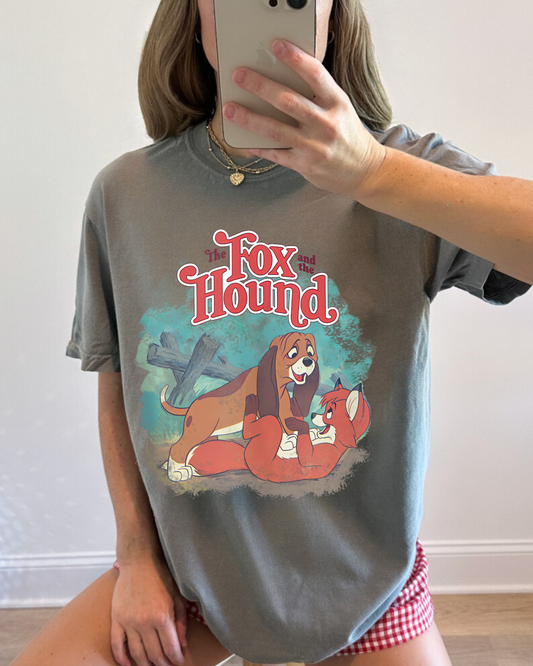 Vintage Fox and the Hound Tee