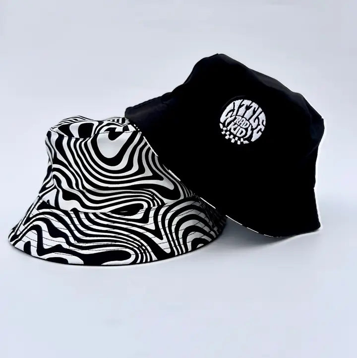 Kids bucket hat- Reversable