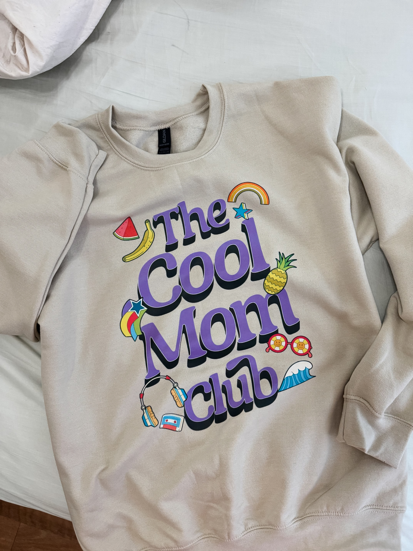 Cool moms club crewneck