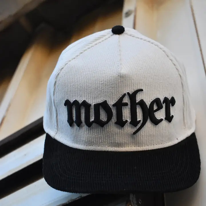 MOTHER corduroy trucker hat